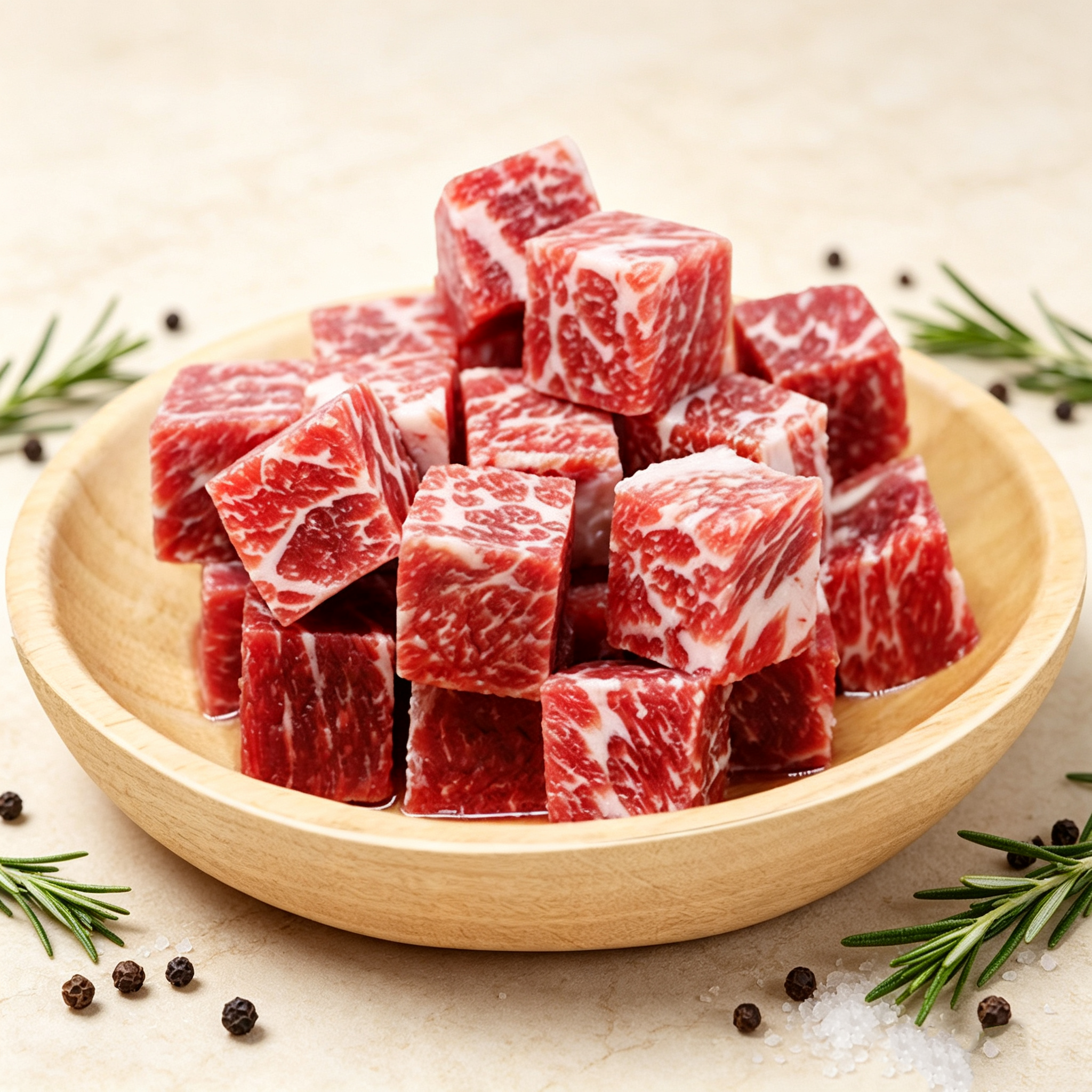 Marbled Beef Cubes