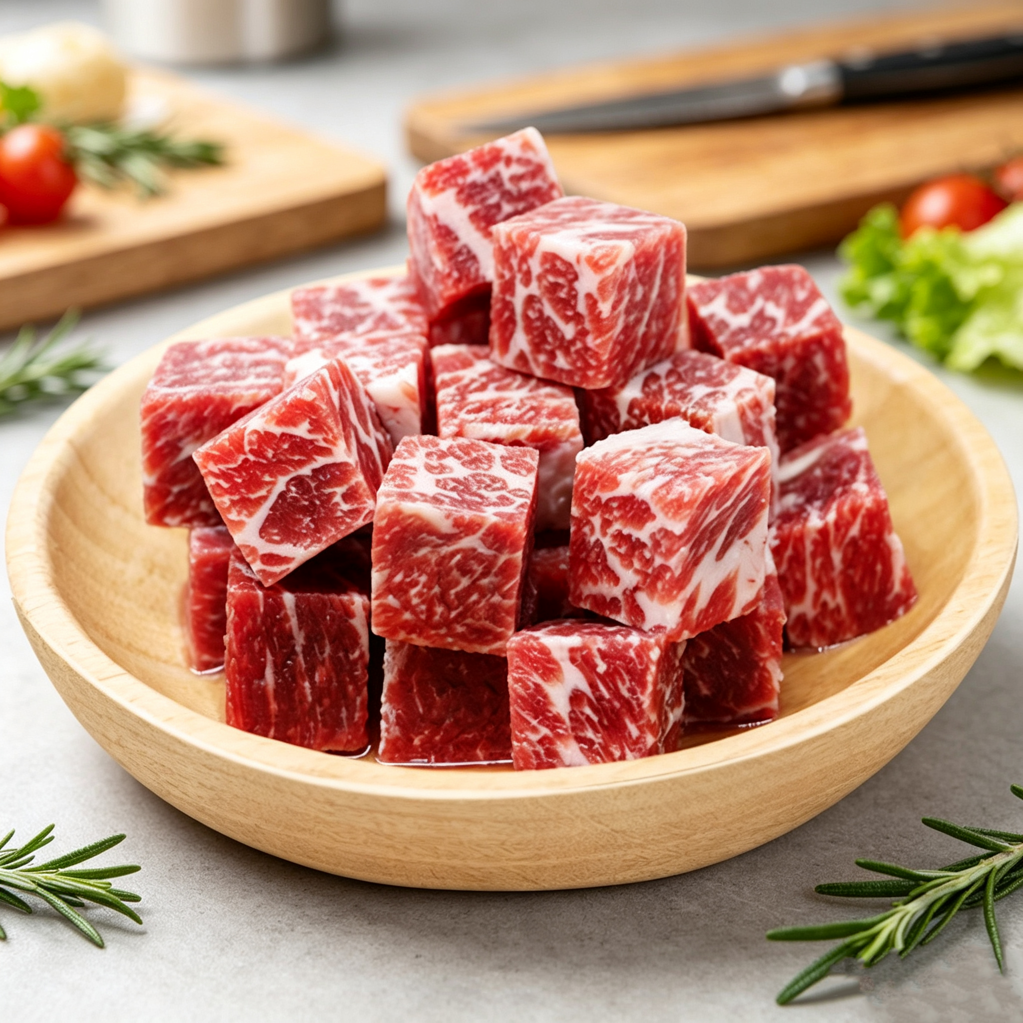Marbled Beef Cubes