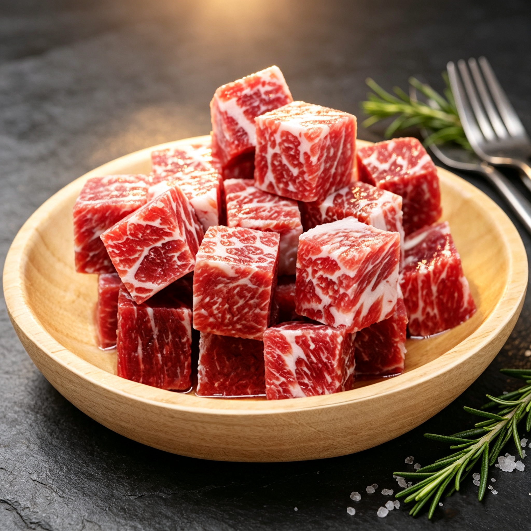 Marbled Beef Cubes