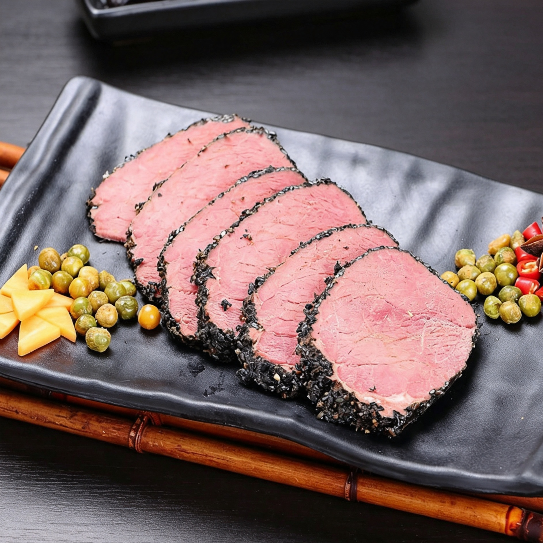 Pepper Beef Slices